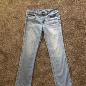 Light blue jeans. American Eagle. Size 12